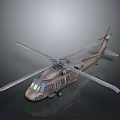 Military Helicopter Supporting Space Mission Transport And Aeronautics Operations