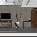 Warm Rustic Industrial Hotel Guest Room With Double Beds Handmade Wooden Furniture And Private Bathroom