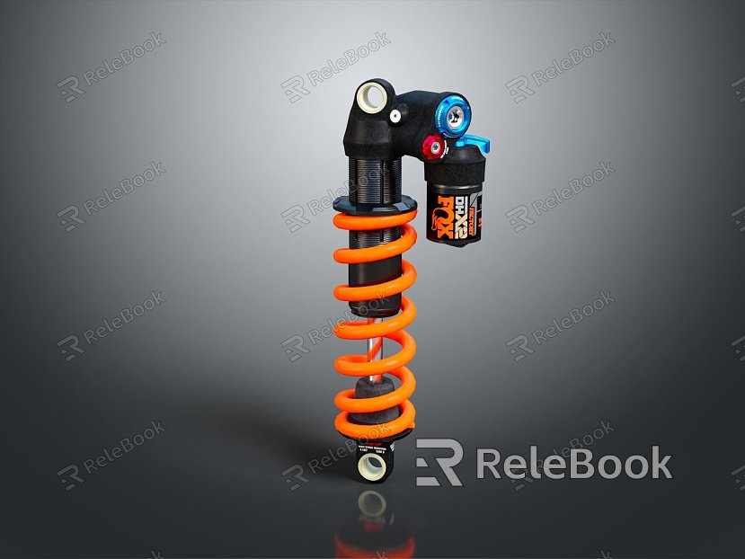 Modern shock absorber buffer spring tool model