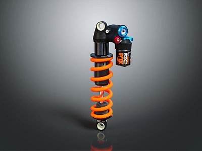 Modern shock absorber buffer spring tool model