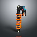Modern shock absorber buffer spring tool 3d model