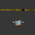 Child Standing On Stacked Books With Wooden Planks Wearing Blue Hat And Colorful Outfit
