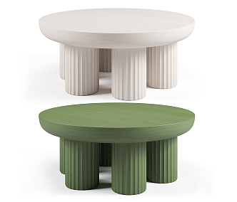 Kalokagathos coffee table round table 3d model