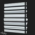 Different Styles Of Architectural Decorative Moldings With Various Profiles And Designs