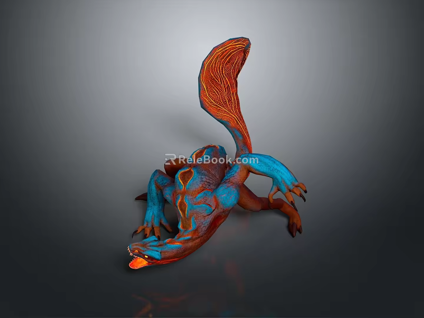 Monster Warrior Alien Monster Alien Monster 3d model