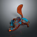 Monster Warrior Alien Monster Alien Monster 3d model
