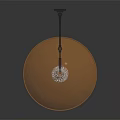 Stylish Gold Wall Mounted Lamp With Black Arm For Modern Home Decor