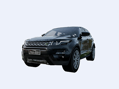 Hyundai Land Rover 3d model