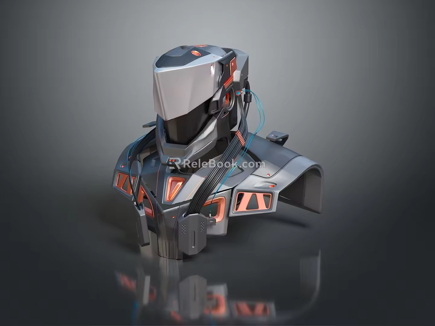 Sci-Fi Armor Alien Armor Sci-Fi Armor High-Tech Armor Futuristic Armor Alien Warrior Armor 3d model