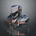 Sci-Fi Armor Alien Armor Sci-Fi Armor High-Tech Armor Futuristic Armor Alien Warrior Armor 3d model