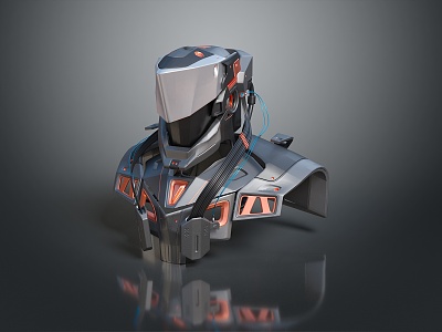 Sci-Fi Armor Alien Armor Sci-Fi Armor High-Tech Armor Futuristic Armor Alien Warrior Armor 3d model