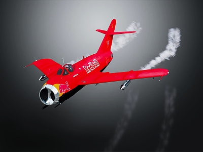 Modern fighter cartoon aircraft cartoon aircraft 3d model