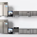 Stainless Steel Commercial Upright And Chest Refrigerators And Freezers For Kitchen Use