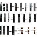 Diverse Collection of Modern Door Handles Showcasing Various Styles And Designs