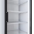 Upright Double Glass Door Refrigerator Freezer With Stainless Steel Shelves For Commercial