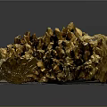Natural Gold Ore Raw Material for Unique Jewelry Design Inspiration
