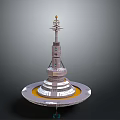 signal tower science fiction signal tower science fiction communication tower communication tower science fiction equipment science fiction facilities science fiction architecture 3d model