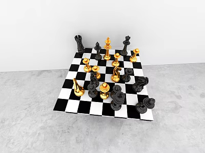 Chess 3d model