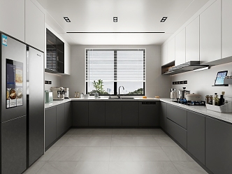 Modern Kitchen 3d model