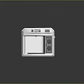 Buffalo Compact White Electronic Water Dispenser With Knobs Tray And Power Cord