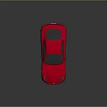 Red Sports Car With Sleek Design Modern Styling And Black Alloy Wheels