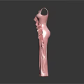 Stylish Pink Sleeveless Jumpsuit With Ruffle Accents And Wide Leg Design