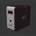 Modern CDP Digital Temperature Device With White Black Design And