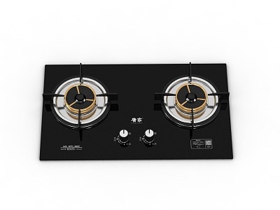 Gas stove 3d model