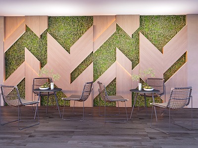 Plant wall, green plant wall, decorative wall, background wall, modeling wall, display wall, beautiful Chen model