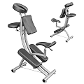 Adjustable Medical Rehabilitation Chair with Ergonomic Seat and Metal Frame for Patient Recovery