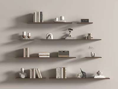 Modern Storage Rack 3d model