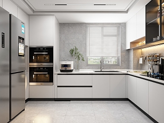 Modern Kitchen 3d model