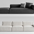 Multiplayer sofa combination 3d model