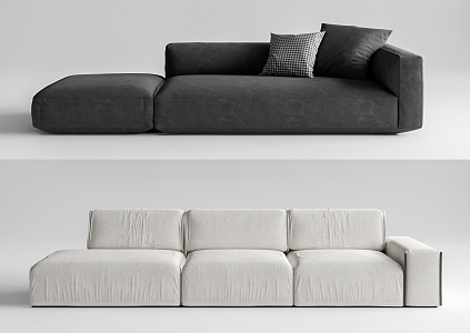 Multiplayer sofa combination 3d model