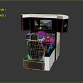 Computer Based Driving Simulator With Steering Wheel Multiple Screens And Comfortable Seat