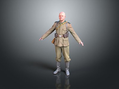 Soldier Mercenary Male Soldier Male Detective Male Detective model