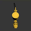 Golden Metal Spray Gun With Sleek Design For Household Daily Use