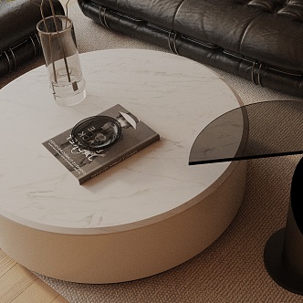 Modern coffee table 3d model