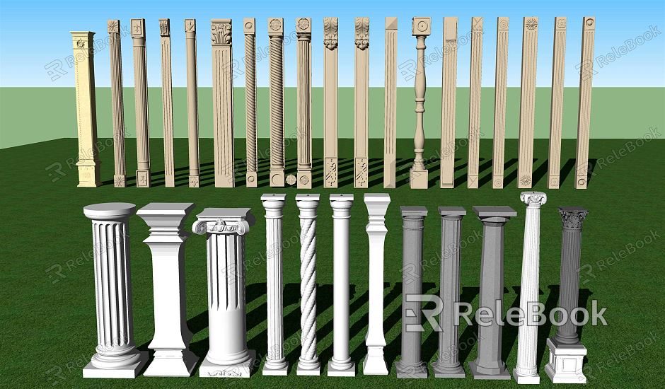 European Roman Column model