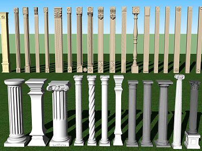 European Roman Column model