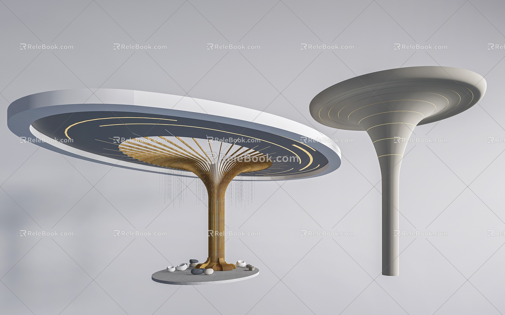 Modern Column Decorative Column Decorative Ceiling Column model