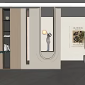 Modern Entrance Simple Functional Entrance 3d model