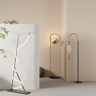 Floor lamp 3d model