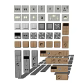 Modern Switch 3d model