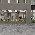 Modern Beauty Salon Interior Design With Glass Windows White Chairs And Waiting Area