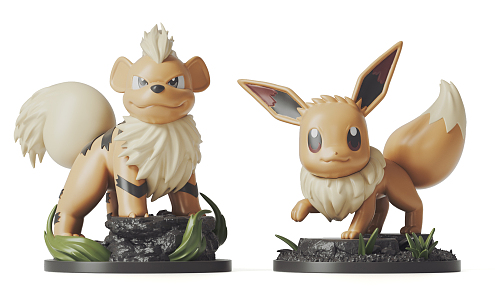 Modern Toy Pokémon Toy Ornaments 3d model