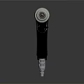 Black Silver Hardware Power Drill With Ergonomic Handle For Precision Drilling 3d model