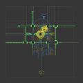 Aerial Planning of Modern High Rise Building with Urban Greenery Plaza and Surrounding Structures