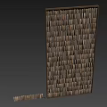 Natural Wooden Plank Wall Design With Textured Pattern And Modern Style
