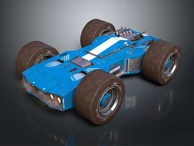 Industrial LOFT Racing Cartoon Racing Cartoon Sports Car 3d model Industrial LOFT Racing Cartoon Racing Cartoon Sports Car 3d model